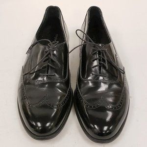 JOHNSTON & MURPHY Leather Lace-Up Wingtip Oxford